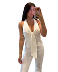 Hamptons Tie Halter Top