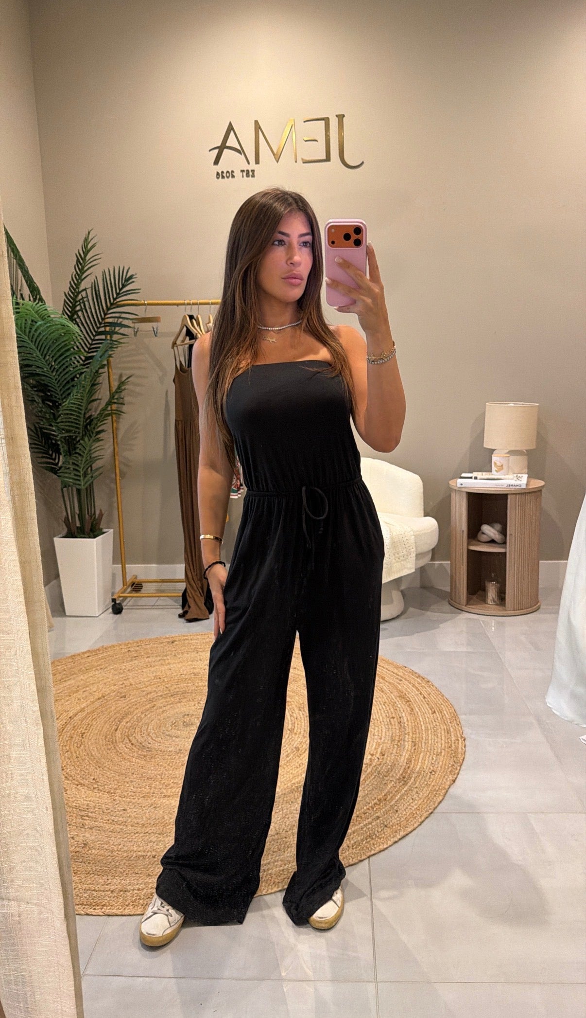 Bethany Jumpsuit - white background